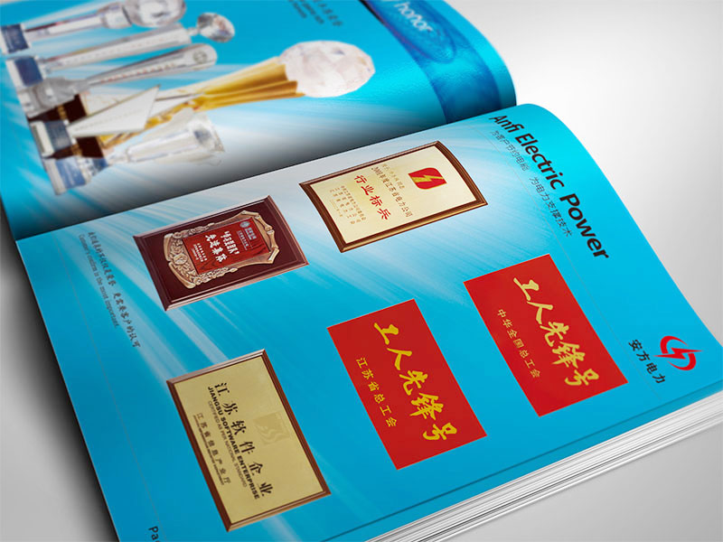 電力行業(yè)企業(yè)宣傳冊設計 安方電力企業(yè)宣傳冊設計